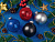 Стеклянный елочный шар Christmas bauble, серебро, металлик, с серебристым колпачком в черной коробке - миниатюра - рис 6.