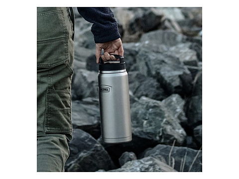 Термос из нерж. стали тм THERMOS IS-212 MS 1.2L, стальной - рис 10.