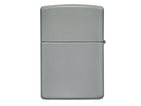 Зажигалка ZIPPO Classic с покрытием Flat Grey, латунь/сталь, серая, глянцевая, 38x13x57 мм - рис 3.