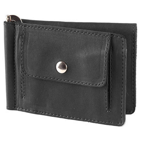 Кожаный зажим для денег Busines