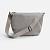 Сумка-хобо через плечо Runn, серая - миниатюра - рис 4.