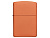 Зажигалка ZIPPO Classic с покрытием Orange Matte, латунь/сталь, оранжевая, матовая, 38x13x57 мм - миниатюра - рис 2.