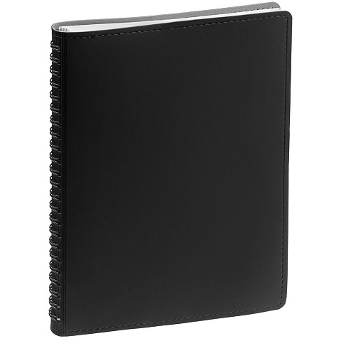 Ежедневник Spring Shall, недатированный, черный с серым - рис 2.