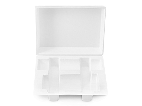 Подарочный набор FAMILY с термосом и термокружкой, серый - рис 6.