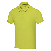 Рубашка поло унисекс Akoya из переработанного махрового материала - Лайм