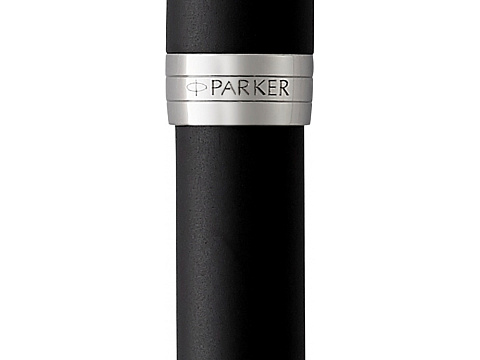 Ручка роллер Parker Sonnet  Matte Black CT, стержень: F, цвет чернил: black, в подарочной упаковке - рис 5.