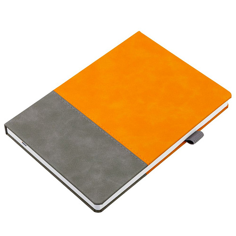 Ежедневник Horizon, недатированный, серый с оранжевым - рис 5.