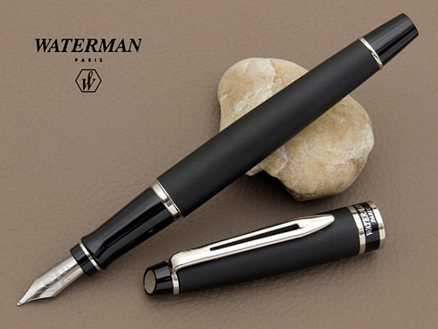 Перьевая ручка Waterman Expert 3, цвет: Matte Black CT, перо: F - рис 5.