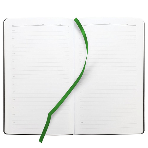 Ежедневник Knit, недатированный, зеленый - рис 9.