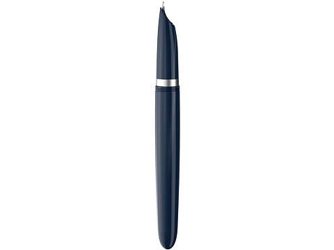 Перьевая ручка Parker 51 CORE MIDNIGHT BLUE CT, перо: F, цвет чернил: black, в подарочной упаковке. - рис 6.