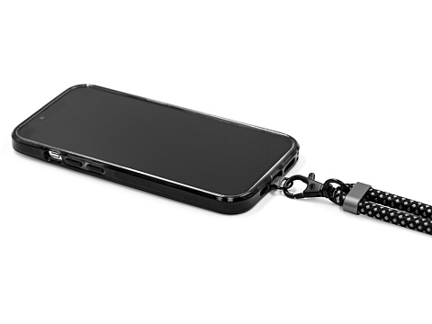 Ремешок-держатель для телефона с зарядным кабелем USB-C - USB-C Lany Wristband Charge Eco, серый - рис 10.