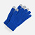 Перчатки сенсорные Spotti Senso, синие - миниатюра