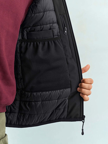 Жилет софтшелл унисекс Falcon BW, темно-серый - рис 8.