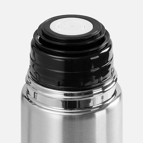 Термос Plain 750, ver.2, серебристый - рис 5.