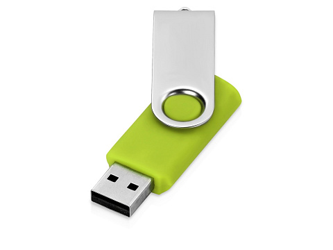 Флеш-карта USB 2.0 32 ГБ Квебек, зеленое яблоко - рис 2.