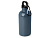 Одностенная бутылка для воды с карабином Oregon, изготовленная из нержавеющей стали, сертифицированной по стандарту RCS, объемом 400 мл - Hale Blue - миниатюра