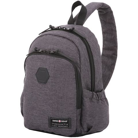 Рюкзак на одно плечо Swissgear Grey Heather, серый