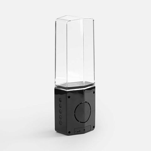 Bluetooth-колонка с поющим фонтаном Fuente, черная - рис 5.