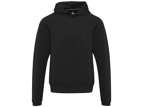 Danali унисекс интерлок спортивная толстовка - Сплошной черный - рис 2.