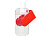 Бутылка для воды JUICY DRINK BOX, красный (Р) - миниатюра - рис 2.