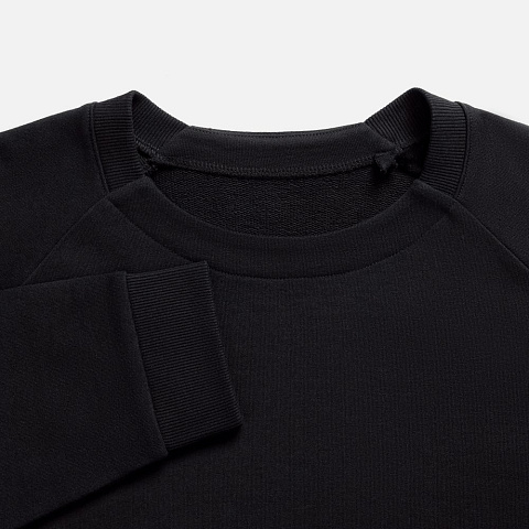 Свитшот унисекс Avenu, черный - рис 5.