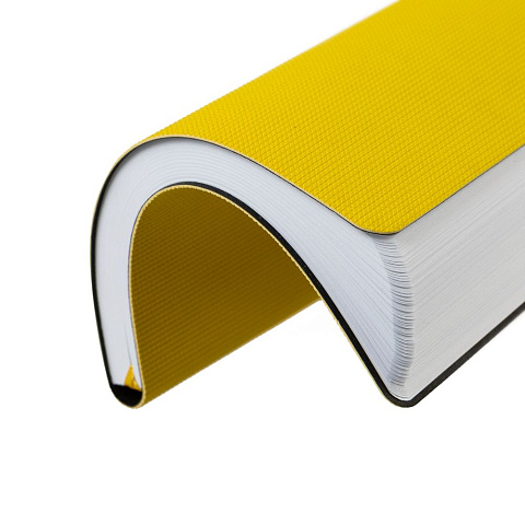 Ежедневник Knit, недатированный, желтый - рис 7.