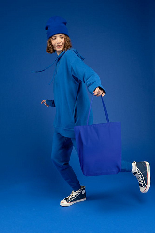 Шопер B5, синий с синими ручками - рис 4.