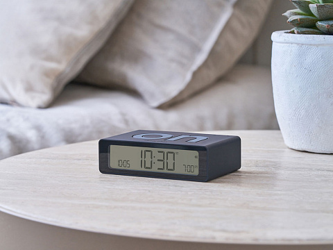 Часы настольные Flip Mini, черный - рис 7.