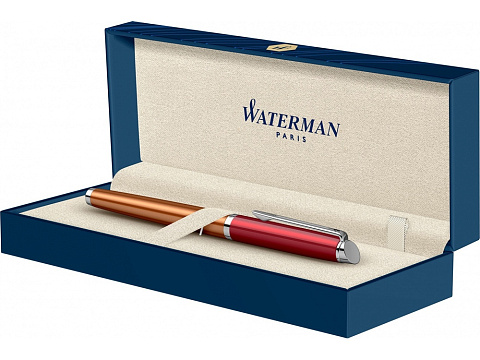 Перьевая ручка Waterman Hemisphere French riviera VERMILLON в подарочной коробке - рис 4.