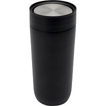 Camden кружка из нержавеющей стали, сертифицированный RCS, 350 м, сплошной черный