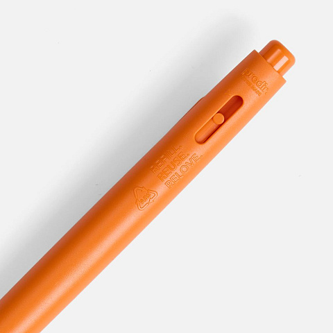 Ручка шариковая Prodir DS11 PMP, оранжевая - рис 6.