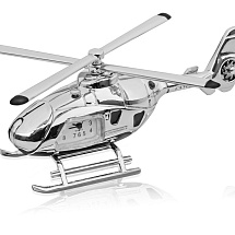 Часы Вертолет, серебристый