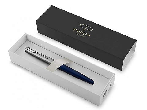 Перьевая ручка Parker Jotter Royal Blue CT, MBlue - рис 2.