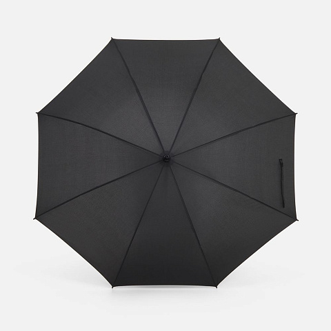 Зонт-трость Simple Golf, черный - рис 3.