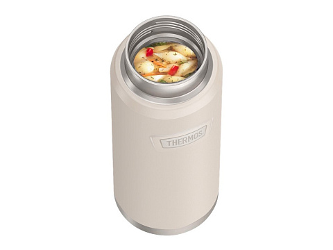 Термос из нерж. стали тм THERMOS IS-212 SN 1.2L, бежевый - рис 6.