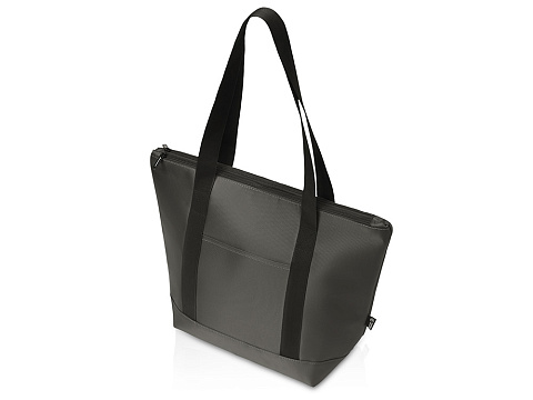 Сумка-холодильник Cool XL с двумя лямками на плечо, темно-серый