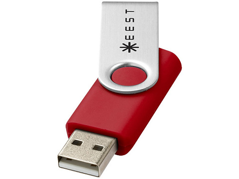 USB-флешка на 16 Гб Rotate Basic, красный - рис 4.
