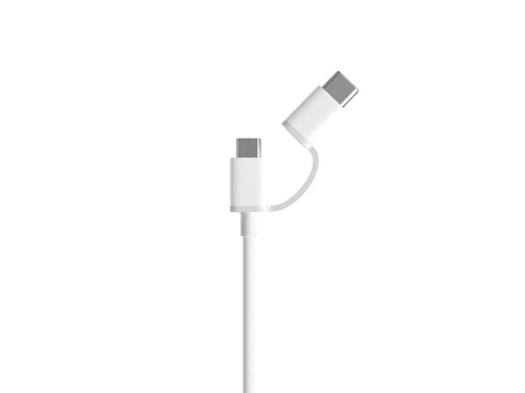 Кабель Mi 2-in-1 USB Cable Micro-USB to Type C 30см SJX02ZM (SJV4083TY) - рис 2.