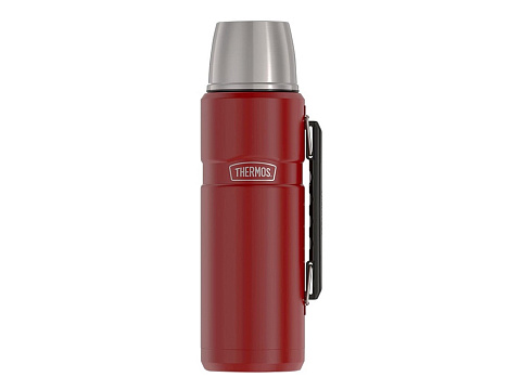 Термос из нерж. стали тм THERMOS SK2020 Rustic Red King 2,0L, красный - рис 2.