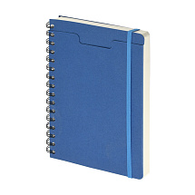 Ежедневник недатированный на гребне А5 Pragmatic, синий (Р)