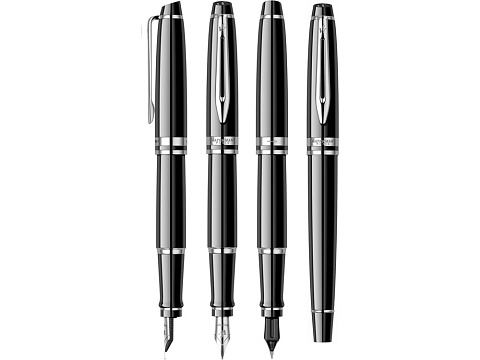 Подарочный набор Waterman Expert с перьевой ручкой и чехлом Black CT перо M - рис 7.