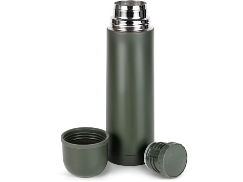 Термос Relaxika 101 (0,5 литра), хаки (без лого) - рис 6.