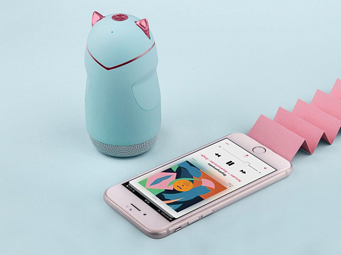 Портативная акустика Rombica Mysound Kitty 2C, зеленый - рис 7.