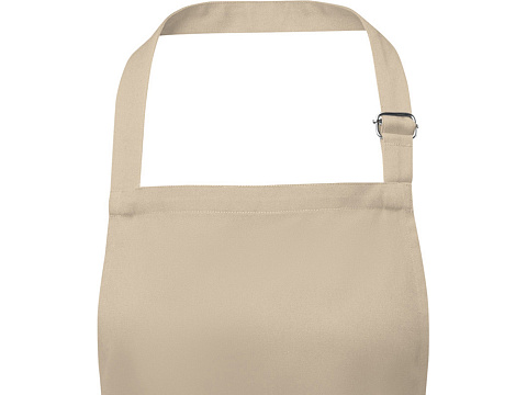 Фартук Andrea плотностью 240 г/м² с регулируемой завязкой на шее - Oatmeal - рис 3.