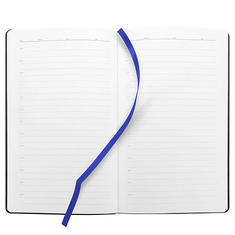 Ежедневник Knit, недатированный, синий - рис 9.