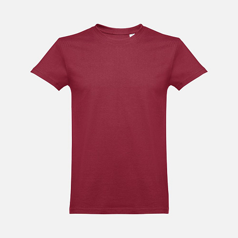 Футболка унисекс Ankara, бордовая - рис 2.