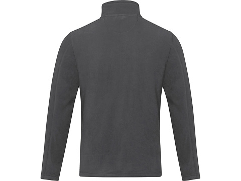 Мужская флисовая куртка Amber на молнии из переработанных материалов по стандарту GRS, storm grey - рис 3.