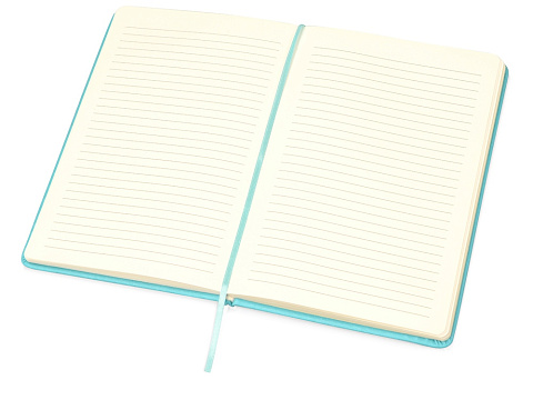 Блокнот А5 Vision 2.0 ламинированной твердой обложке, голубой - рис 2.