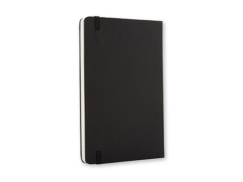 Записная книжка Moleskine Classic (в клетку) в твердой обложке, Large (13х21см), черный - рис 6.