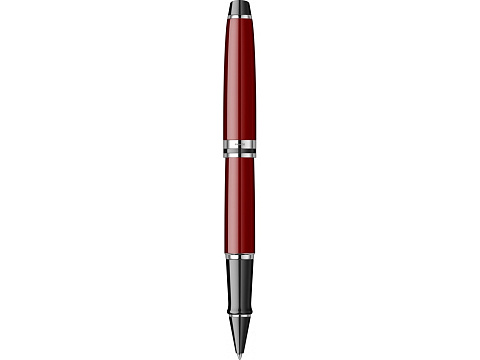 Ручка-роллер Waterman Expert Dark Red Lacquer CT Black, стержень: Fblk - рис 4.